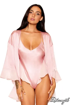 2Pc. Satin Robe Set