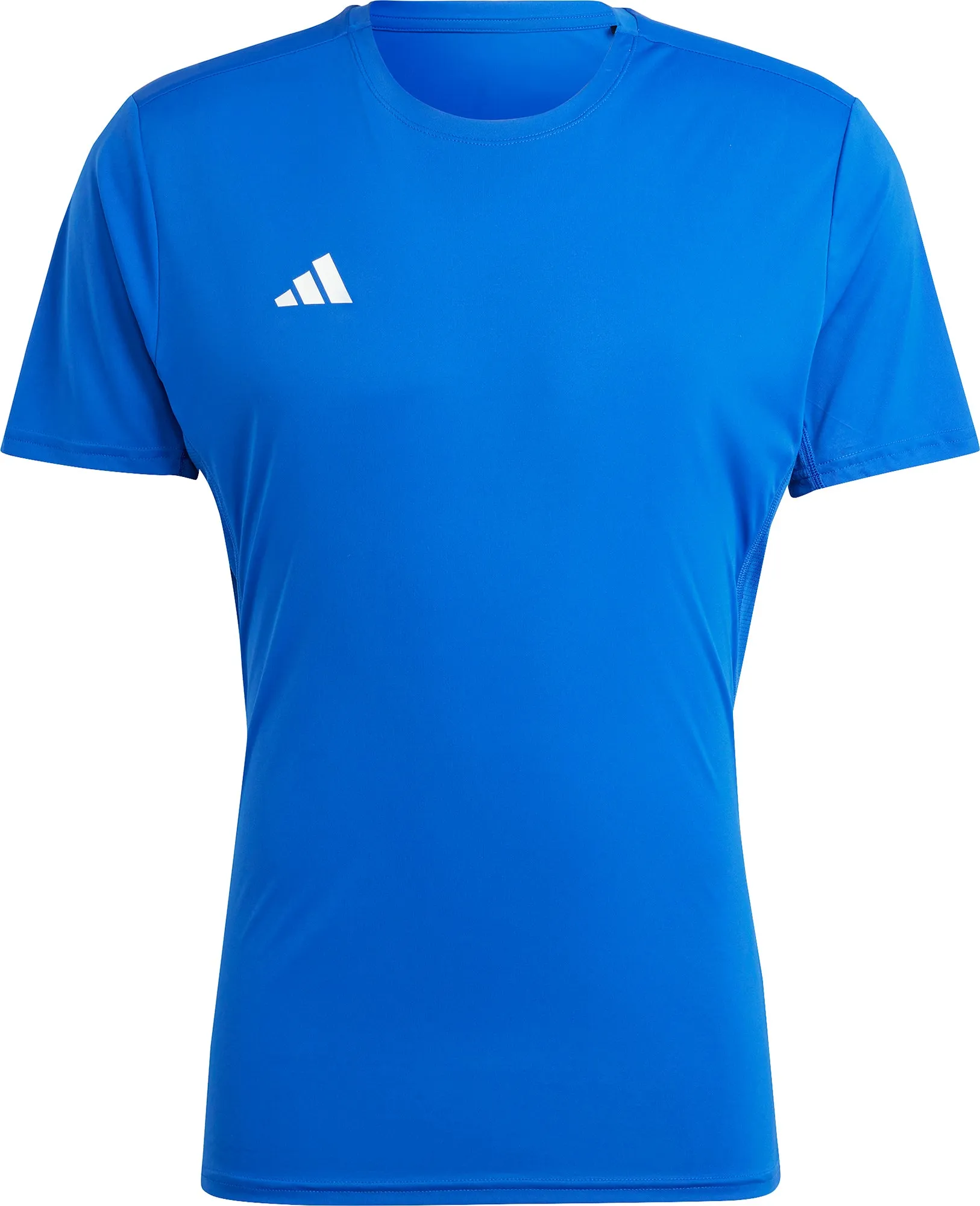 adidas Adizero Essentials Short Sleeve Mens Running Top - Blue