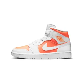 Air Jordan 1 Women's Mid SE Shoes 'Bright Citrus/White'