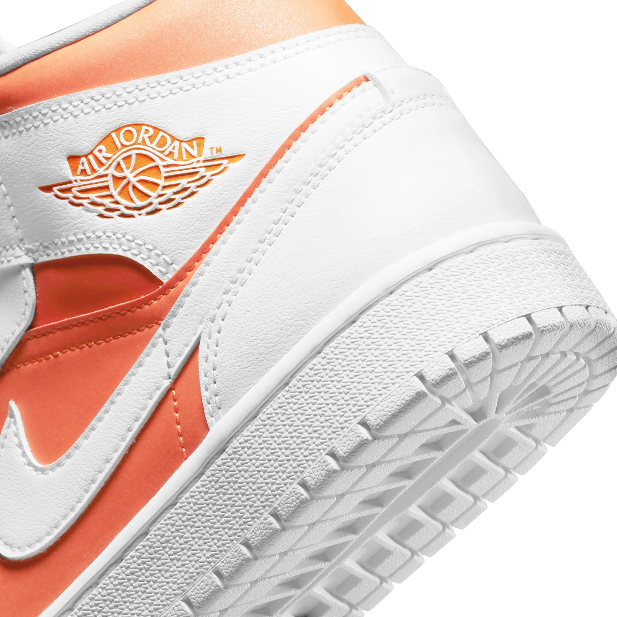 Air Jordan 1 Women's Mid SE Shoes 'Bright Citrus/White'