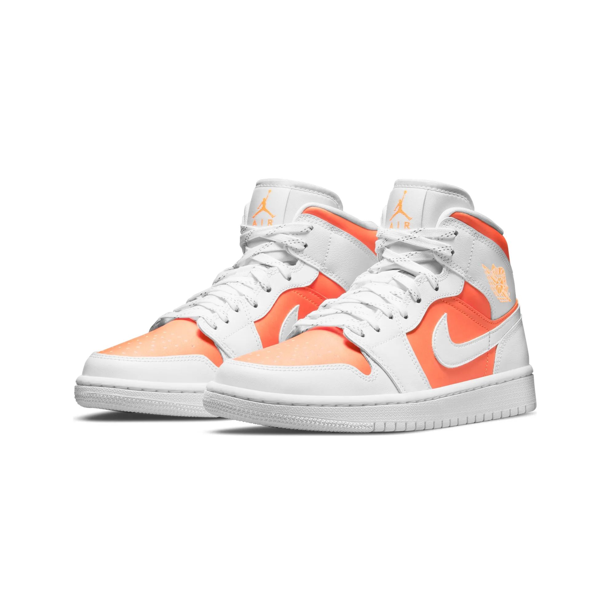 Air Jordan 1 Women's Mid SE Shoes 'Bright Citrus/White'