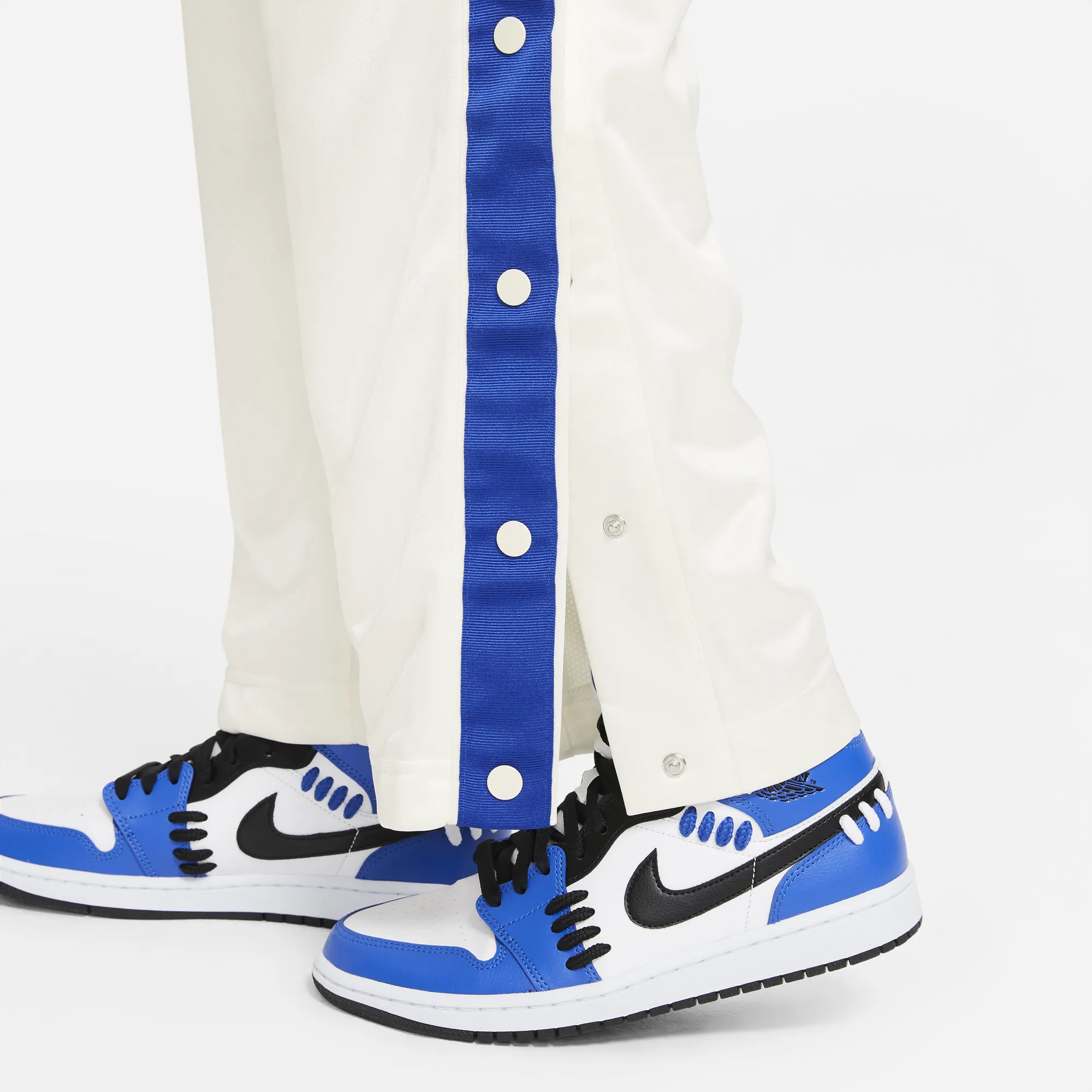 Air Jordan x Aleali May Womens Tearaway Pants 'Sail Game Royal'