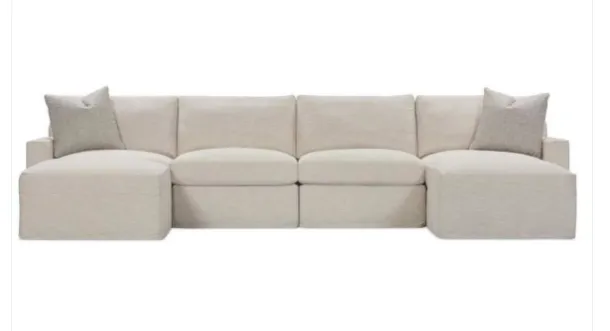 Asher Modular Slipcover Sectional