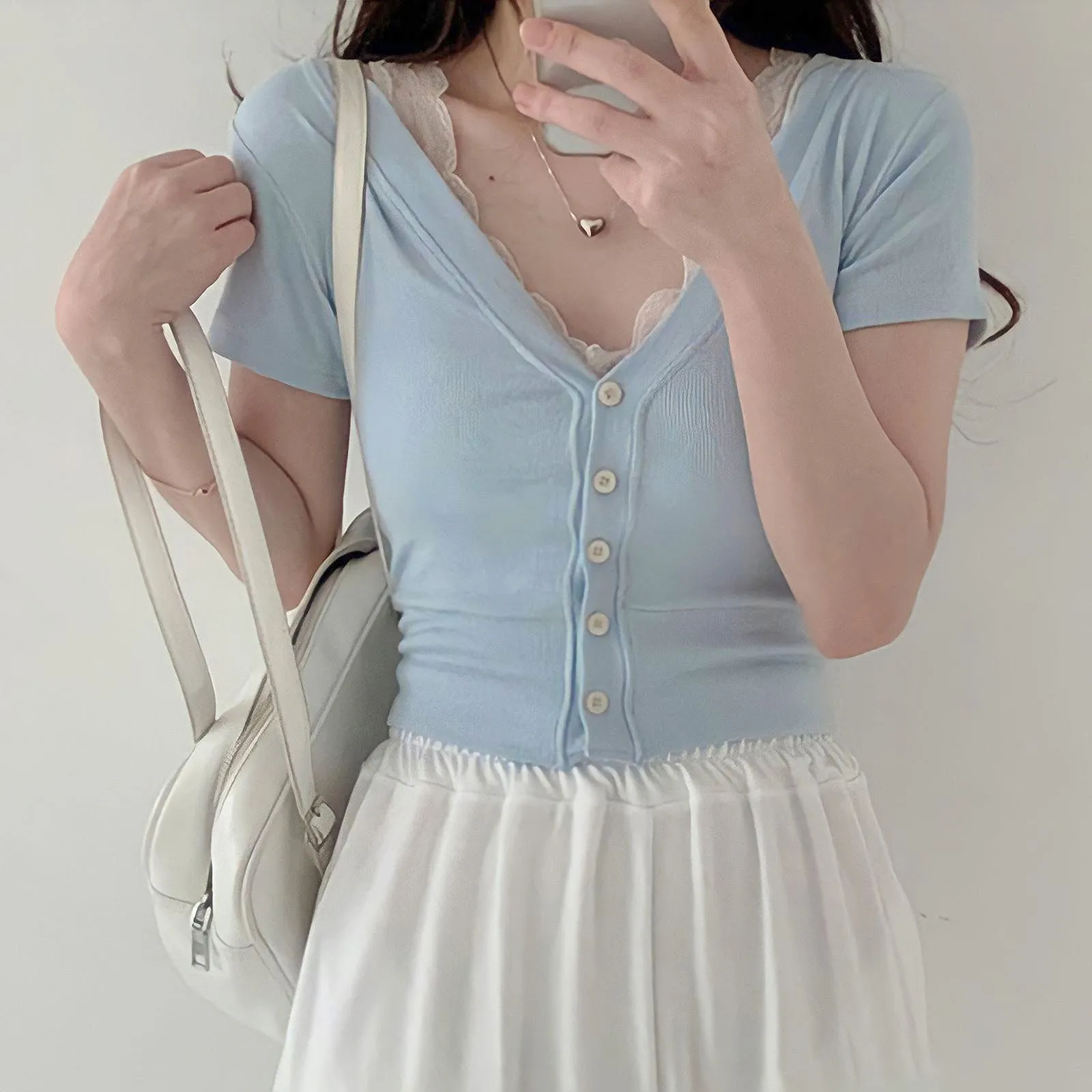 Baby Blue Top