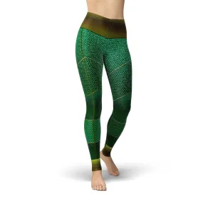 Beverly Aqua Leggings