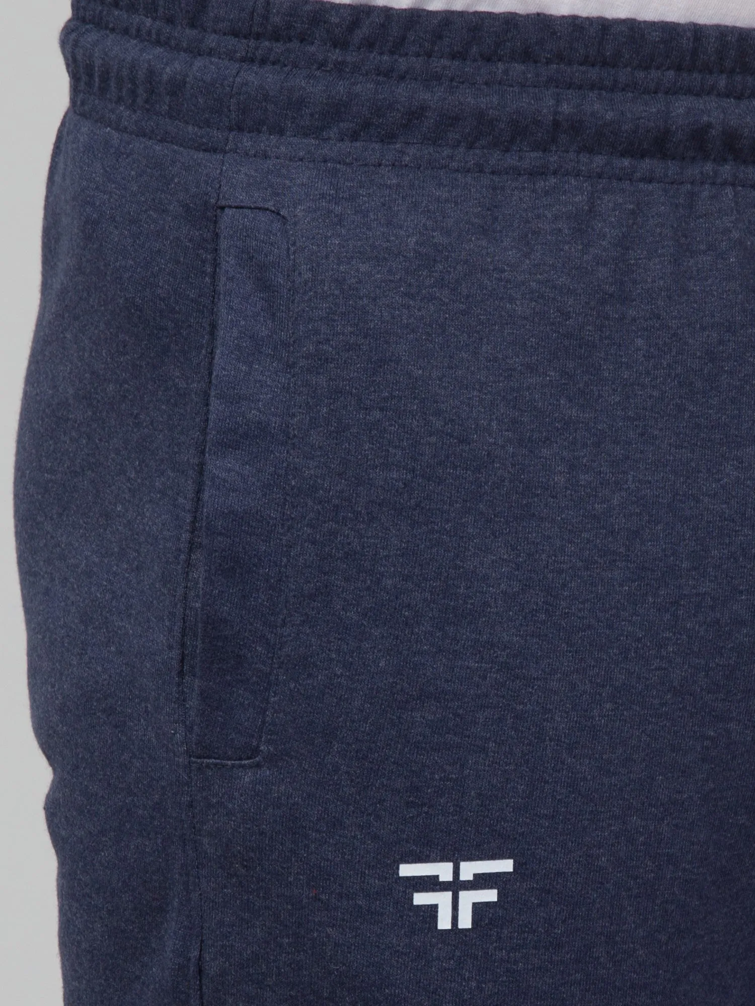 Blue Melange Joggers