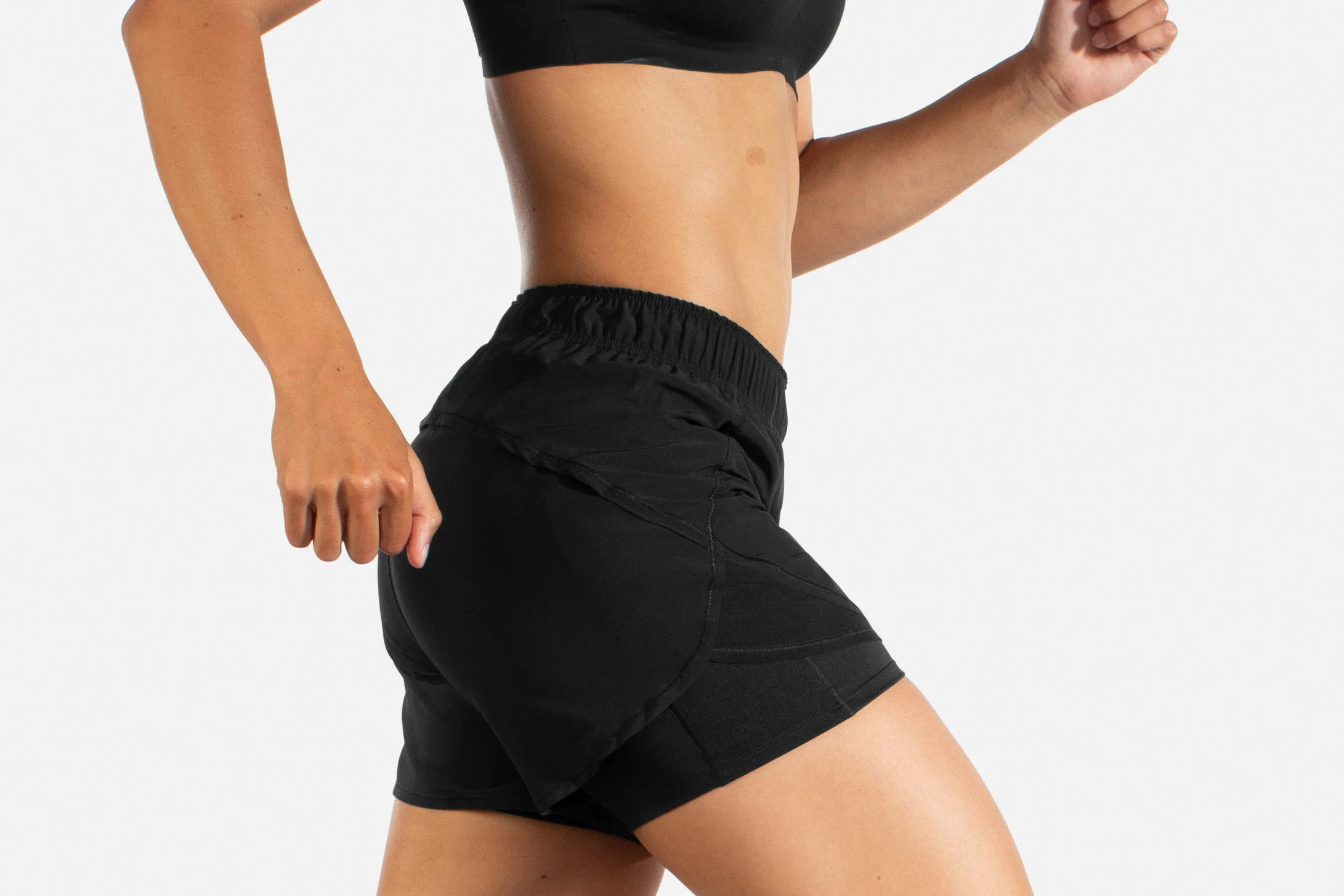 Chaser 5" 2 in 1 Short | Black