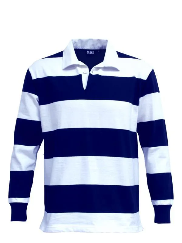 Cloke Striped Rugby Jersey | Unisex - Leavers Gear NZ 2023