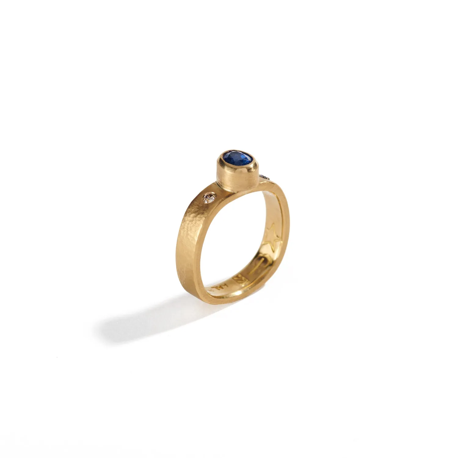 Cobalt Blue Spinel Ring