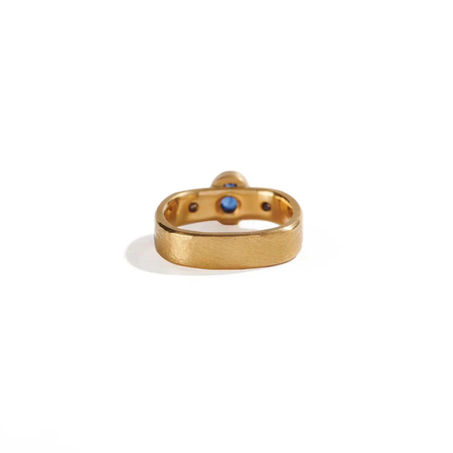 Cobalt Blue Spinel Ring