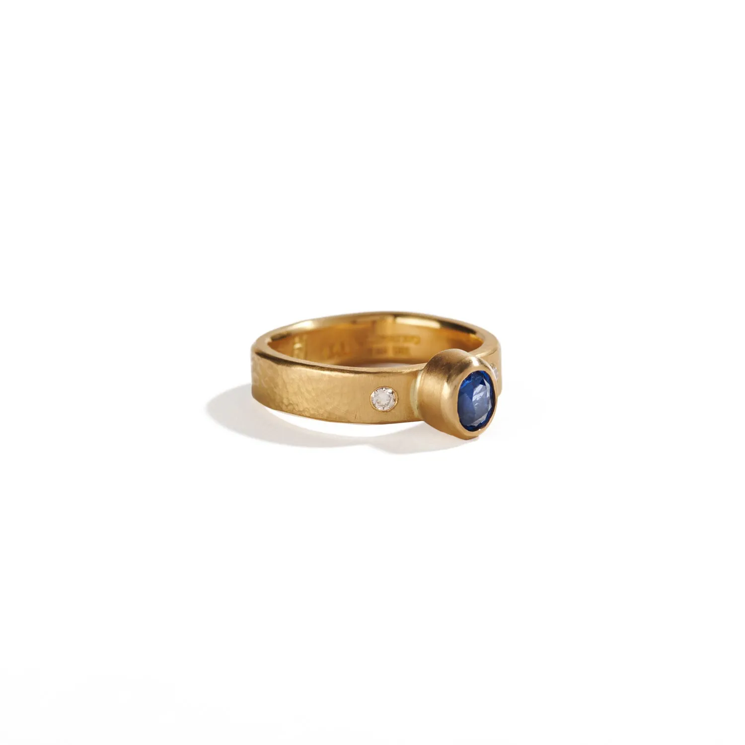 Cobalt Blue Spinel Ring