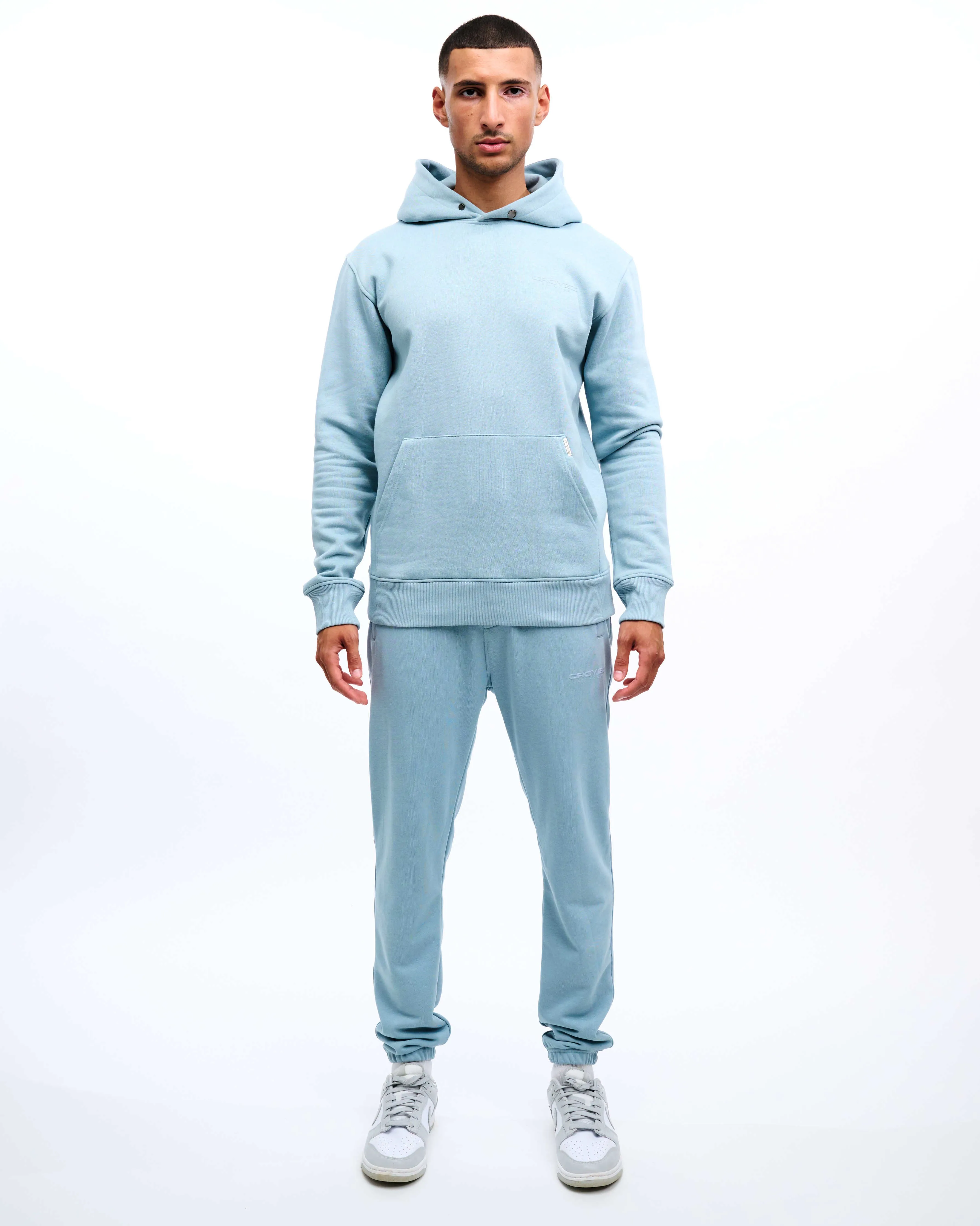 CROYEZ ORGANETTO HOODIE - DUST BLUE