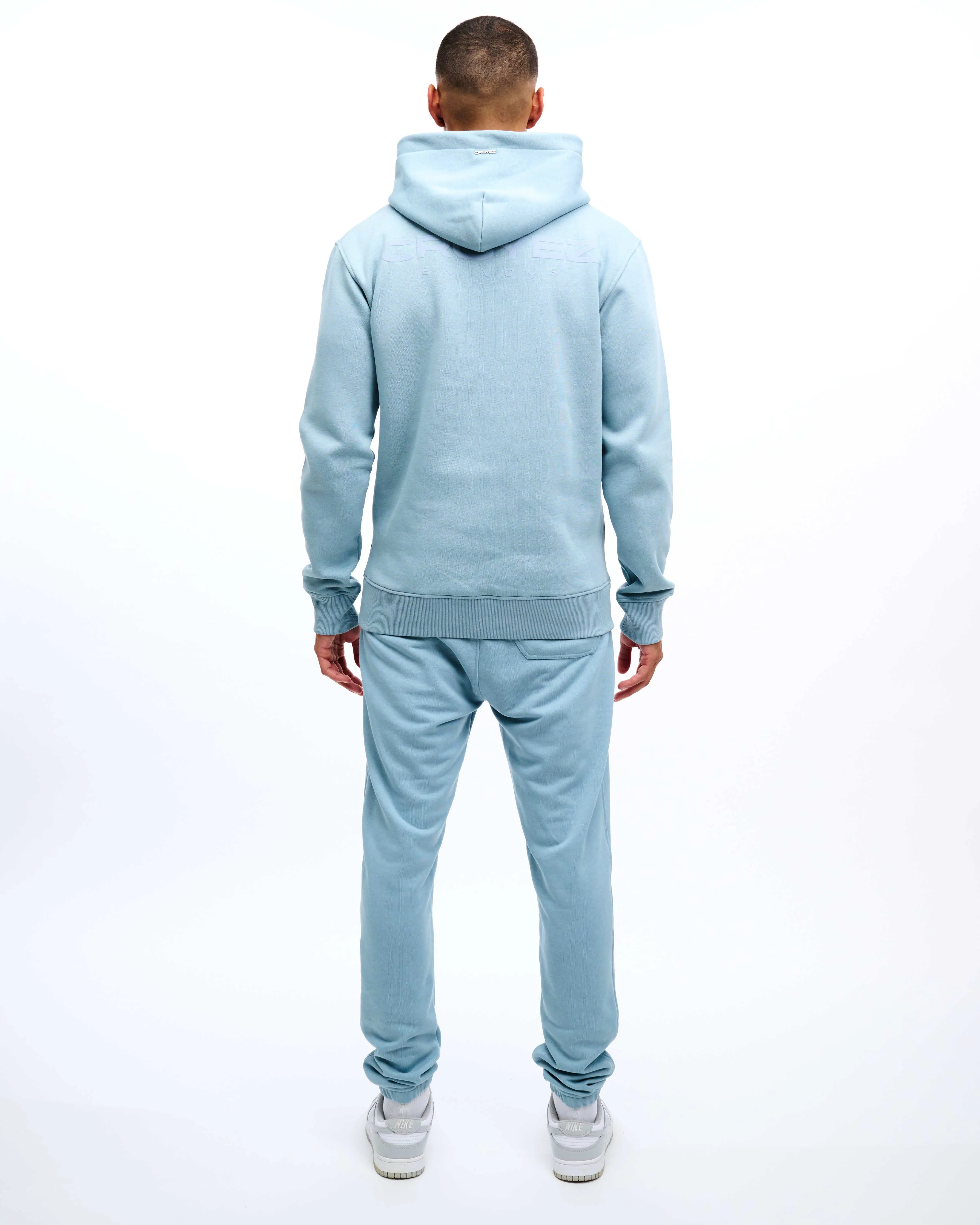 CROYEZ ORGANETTO HOODIE - DUST BLUE