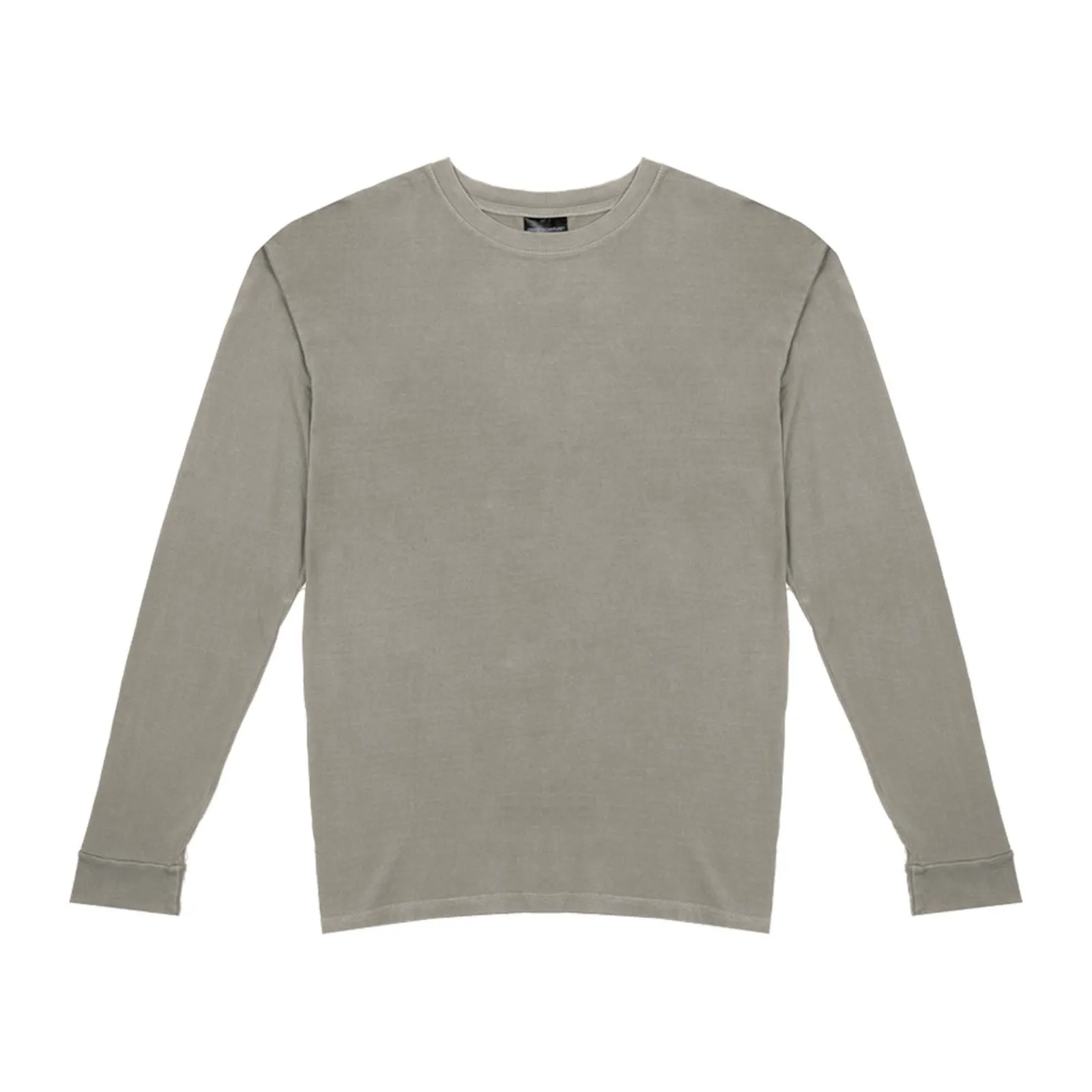 Essential Premium L/S Tee - Almond