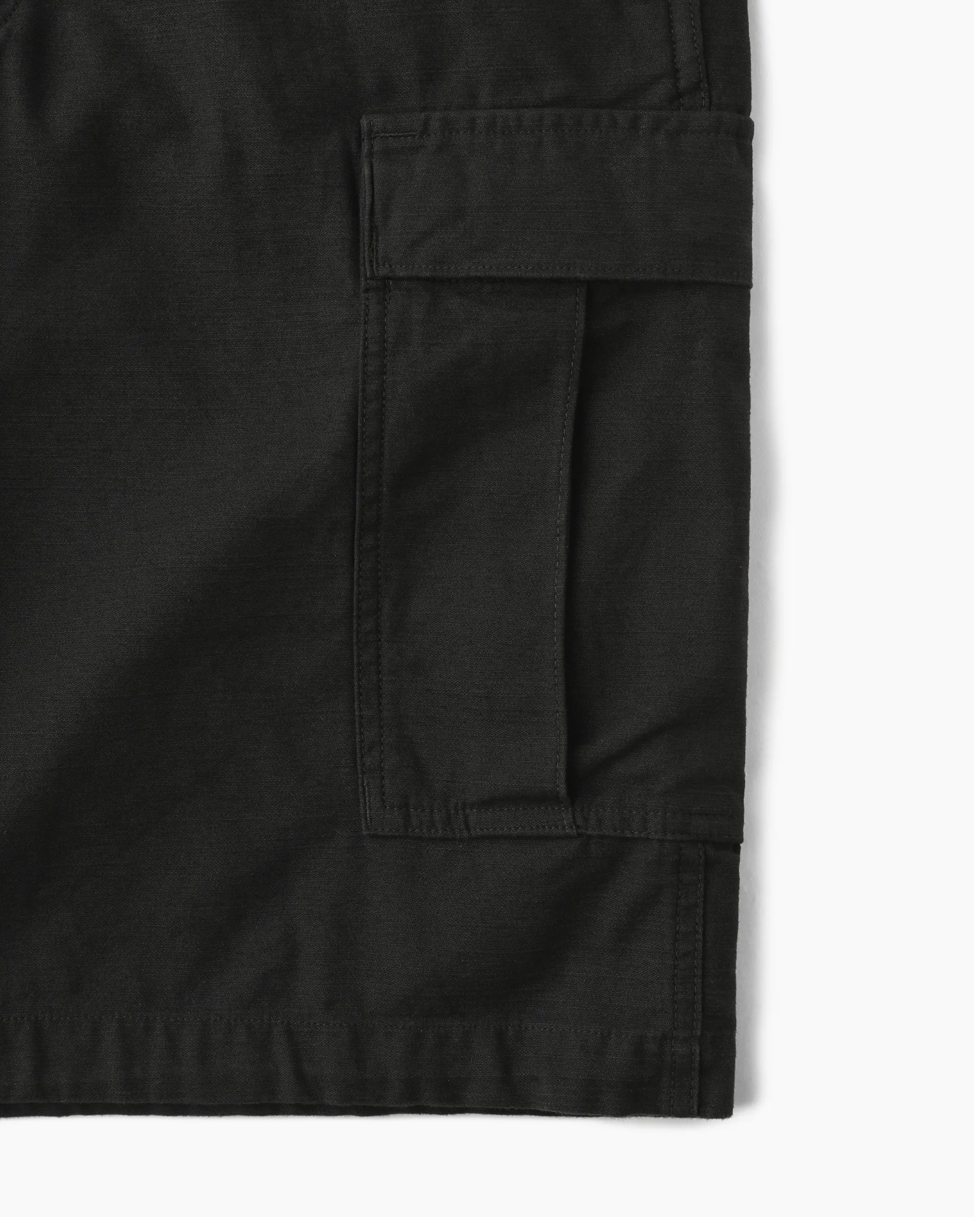 Field Cargo Short Black