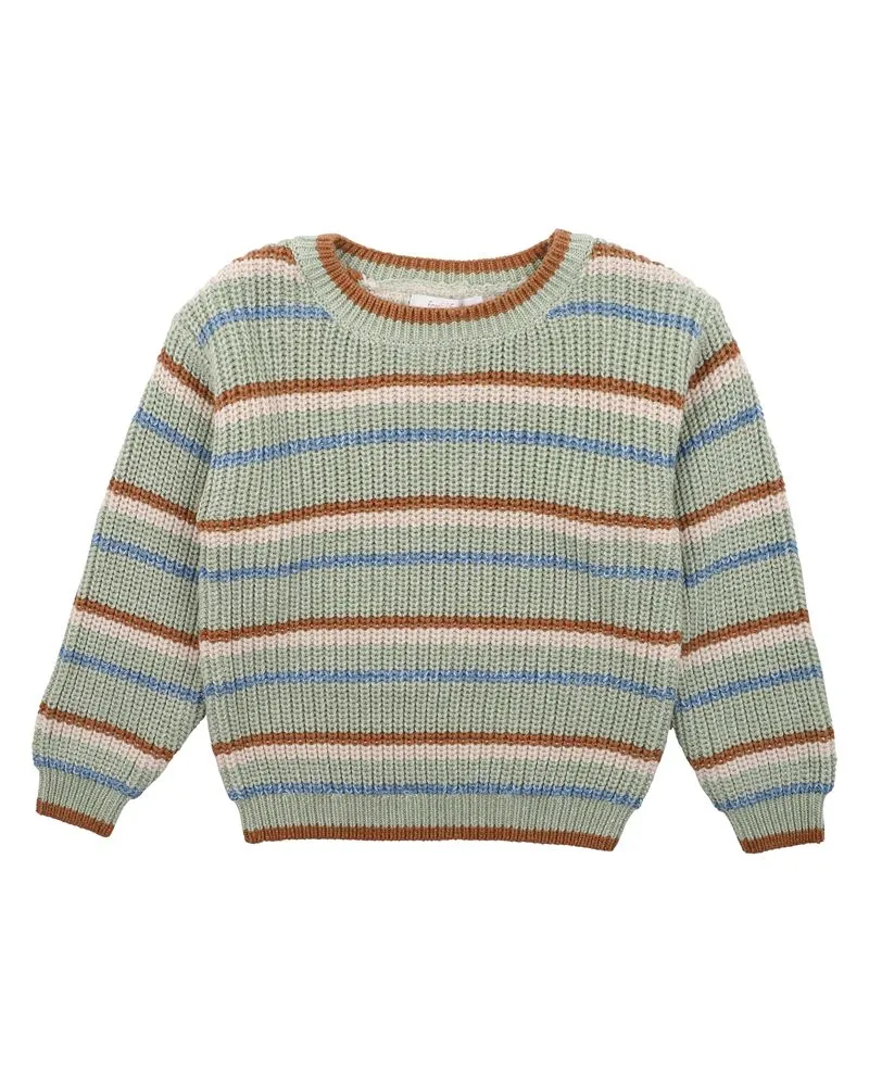 Fox & Finch Bug Stripe Knitted Jumper