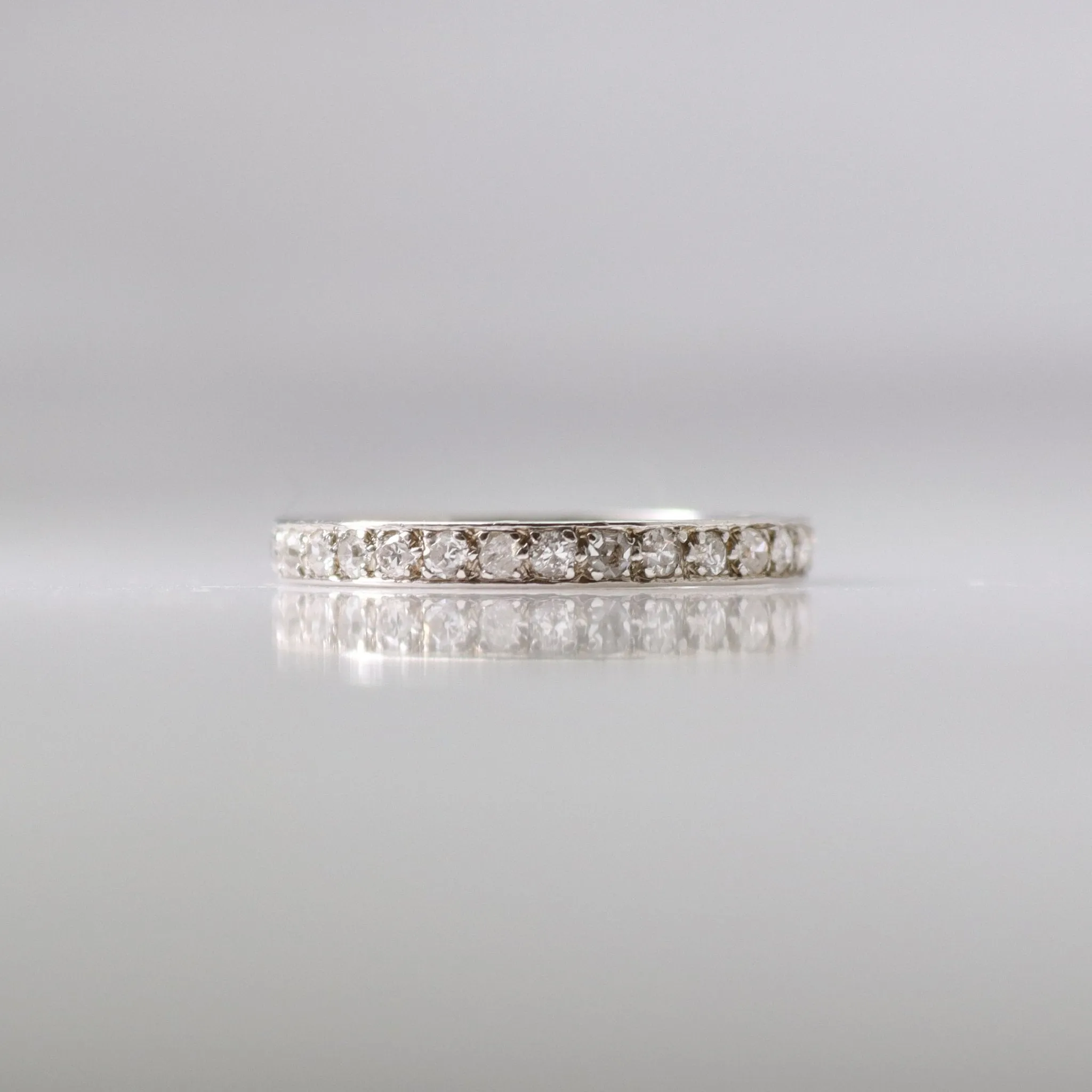 Full Set Art Deco Diamond Eternity Ring