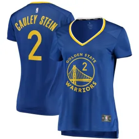 Golden State Warriors Willie Cauley-Stein Fanatics Branded Replica Fast Break Player Icon Jersey Womens - Blue | Ireland Z3171Z7