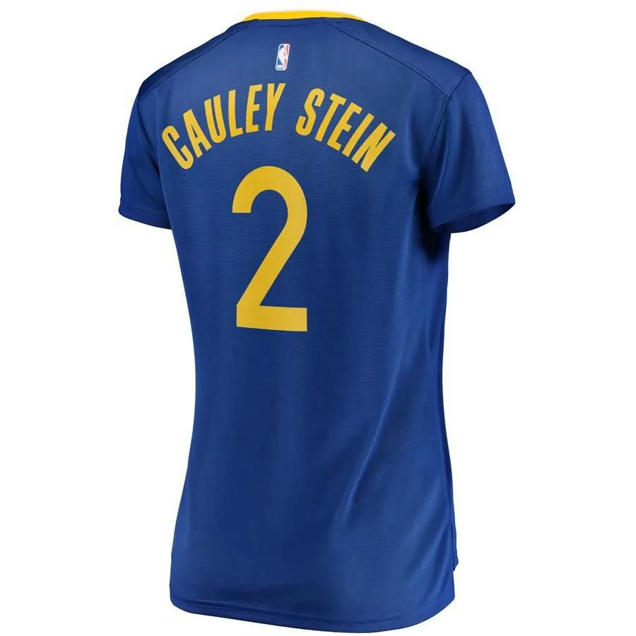 Golden State Warriors Willie Cauley-Stein Fanatics Branded Replica Fast Break Player Icon Jersey Womens - Blue | Ireland Z3171Z7