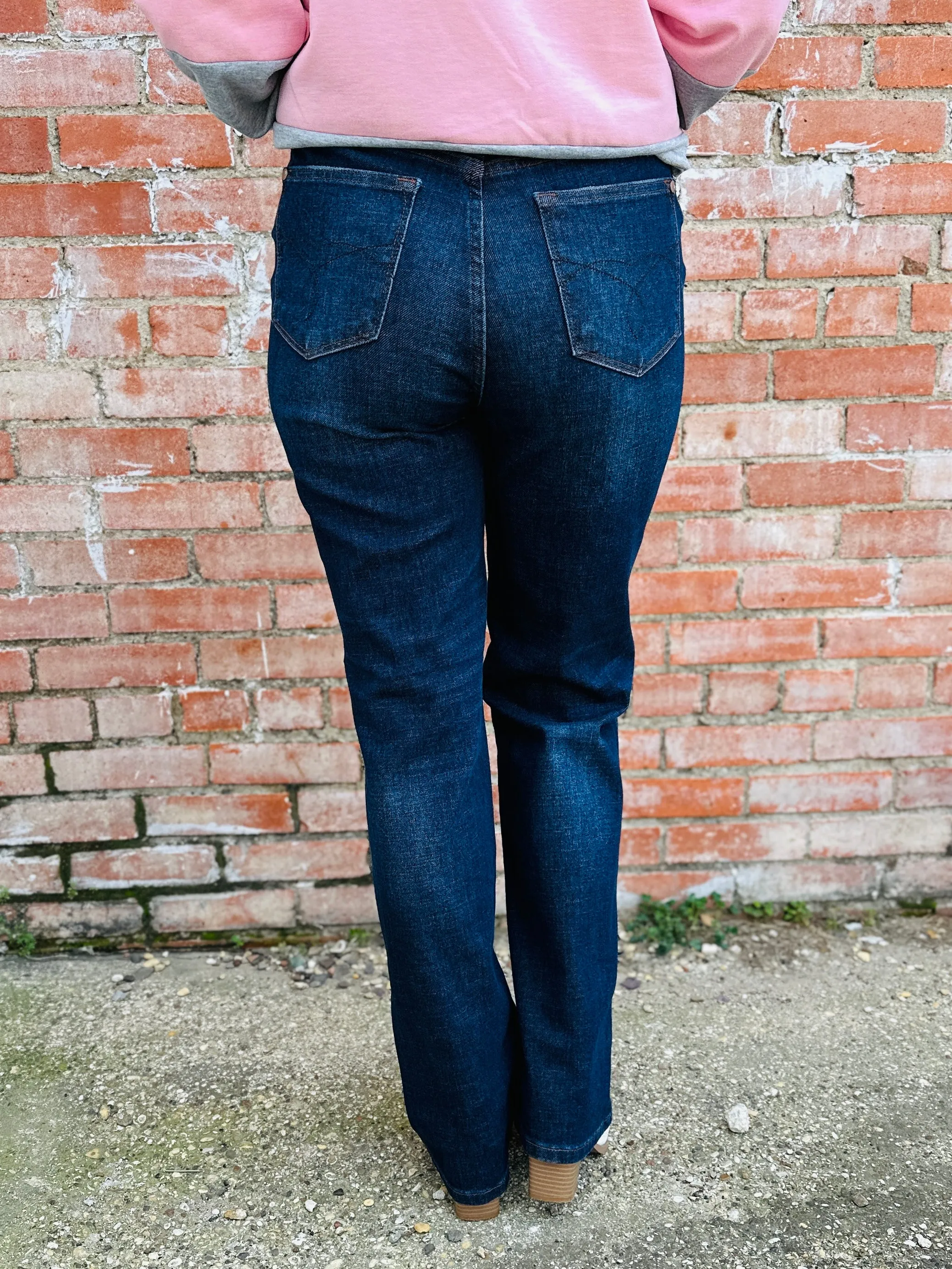 Judy Blue Live To The Fullest Non Distressed Jeans