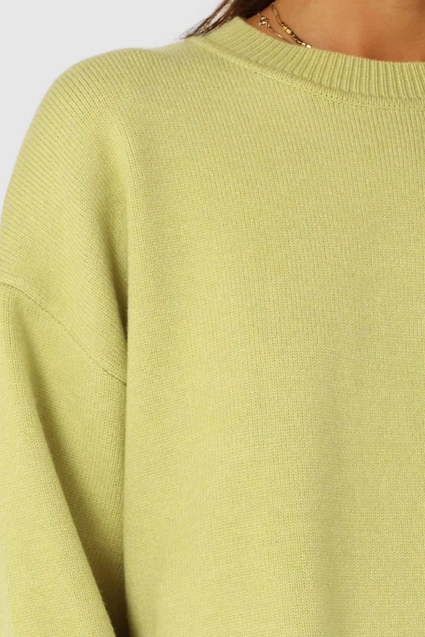 June Knit Jumper | Green