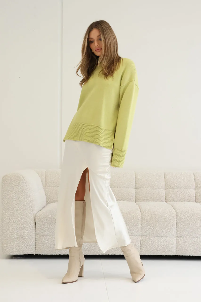 June Knit Jumper | Green