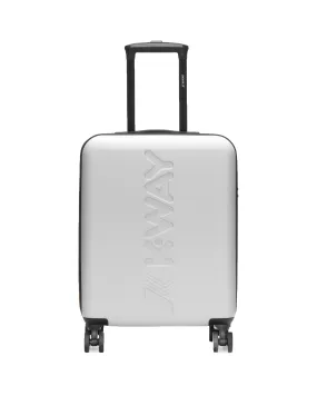 K-Way Cabin Trolley Small Bianco