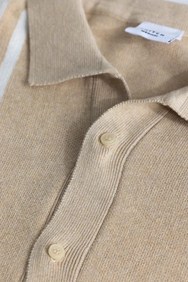 Knitline Beige Shirt