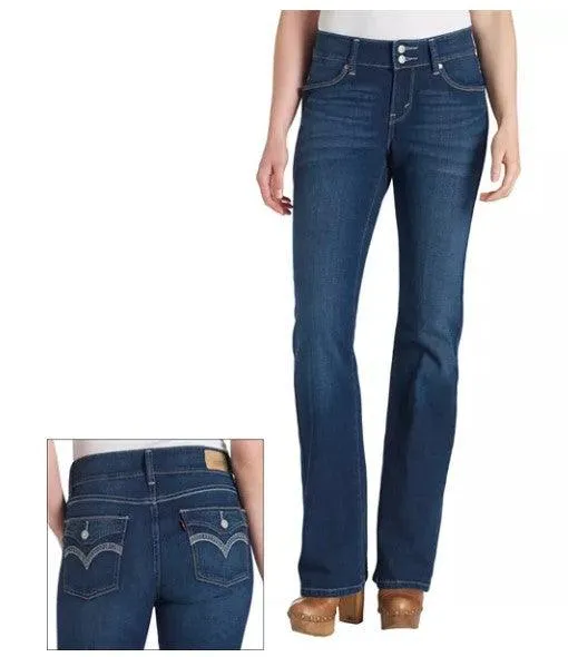 Levi’s 529 curvy bootcut jeans denim