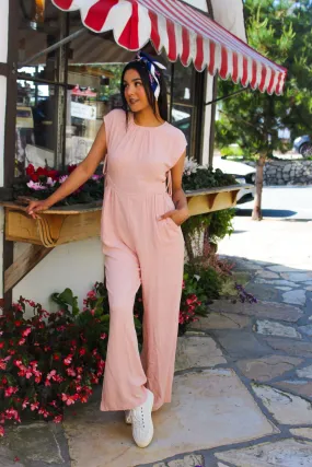 Mariella Jumpsuit - Dusty Pink