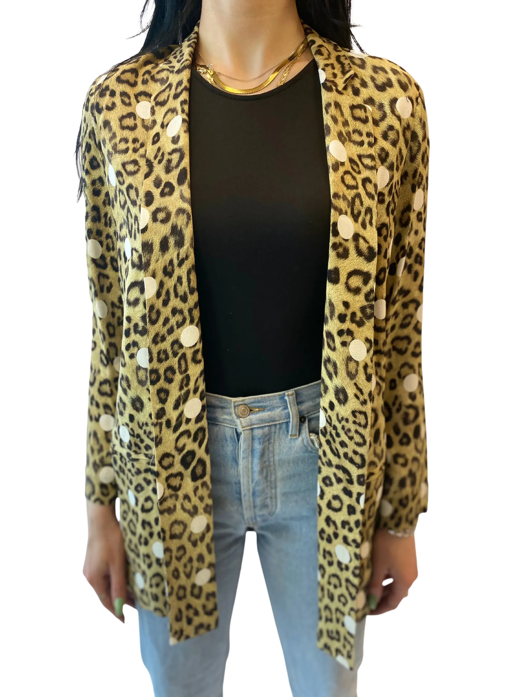 Ottod'Ame Giacca Viscose Jacket - LEOPARD