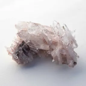 Pink Lemurian Quartz - Large with Fadens