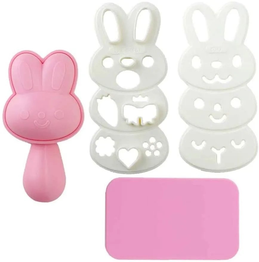 Rabbit Rice Mould Set