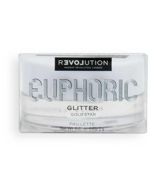 Revolution Relove - *Euphoric* - Glitter iridiscente multiusos - Gold Star