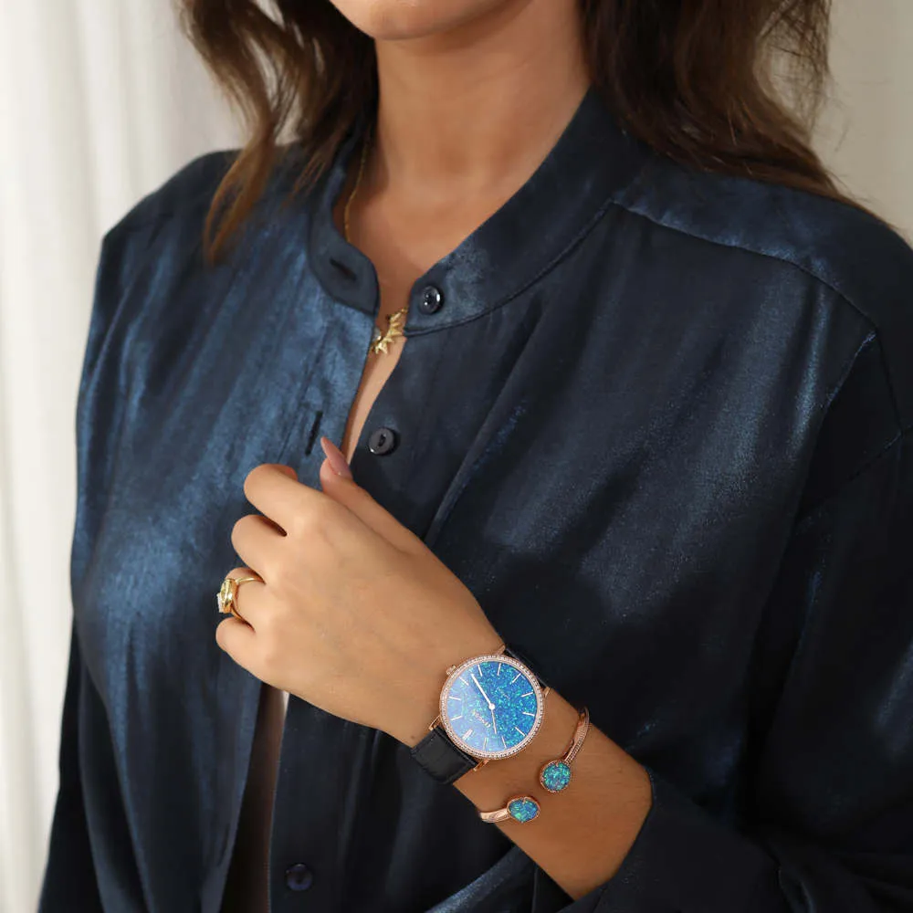 Selena Opal Ocean Blue Watch