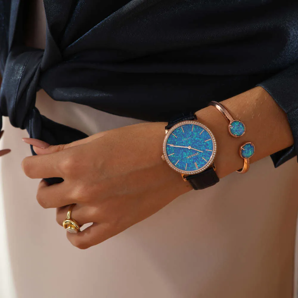 Selena Opal Ocean Blue Watch