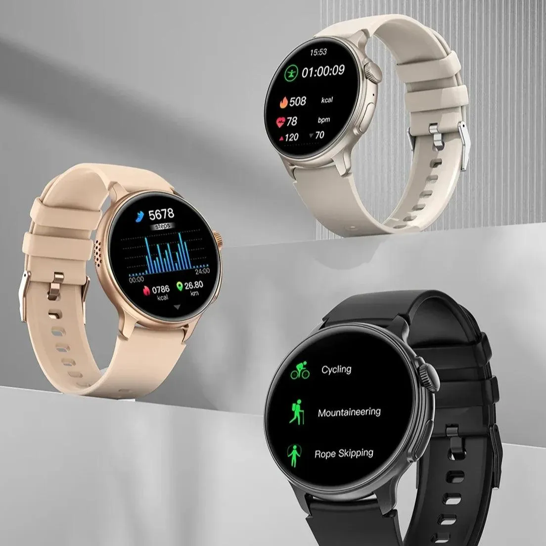 SF551 Smartwatch: Stay Connected, Informed, and Healthy