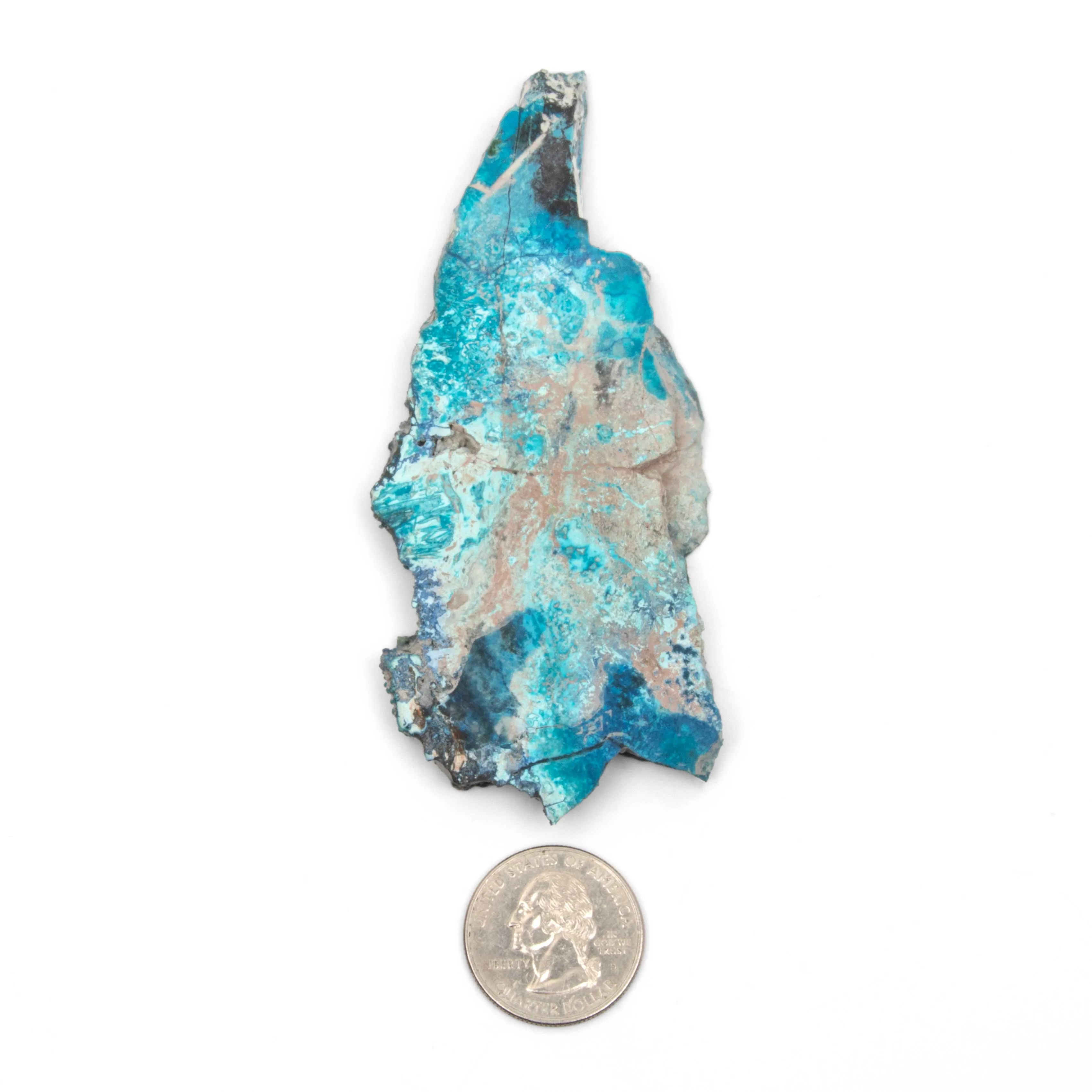 Shattuckite w/ Chrysocolla - Slab