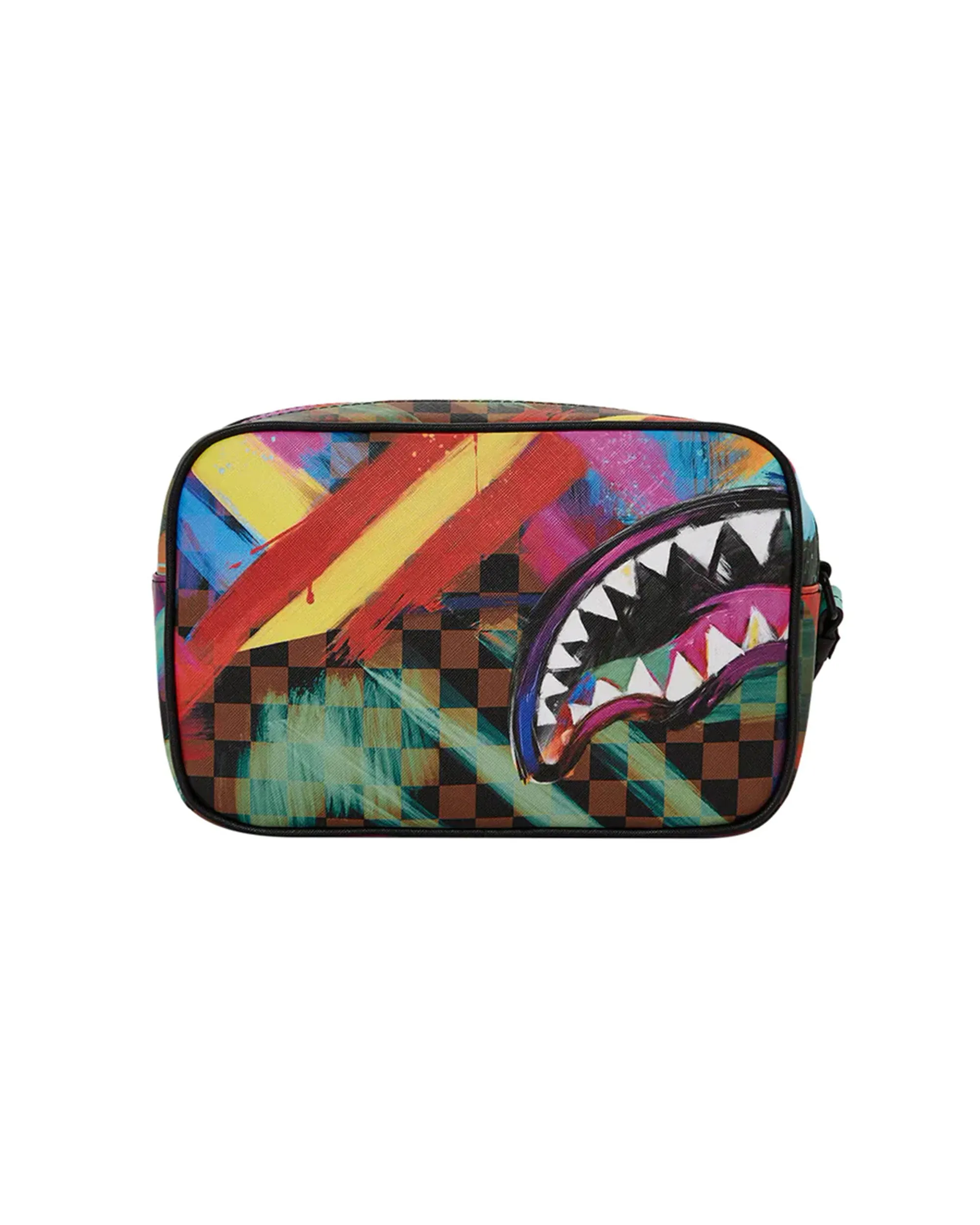 Sprayground Sharks In Paint Toiletry Brick