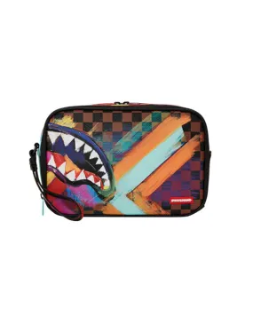 Sprayground Sharks In Paint Toiletry Brick