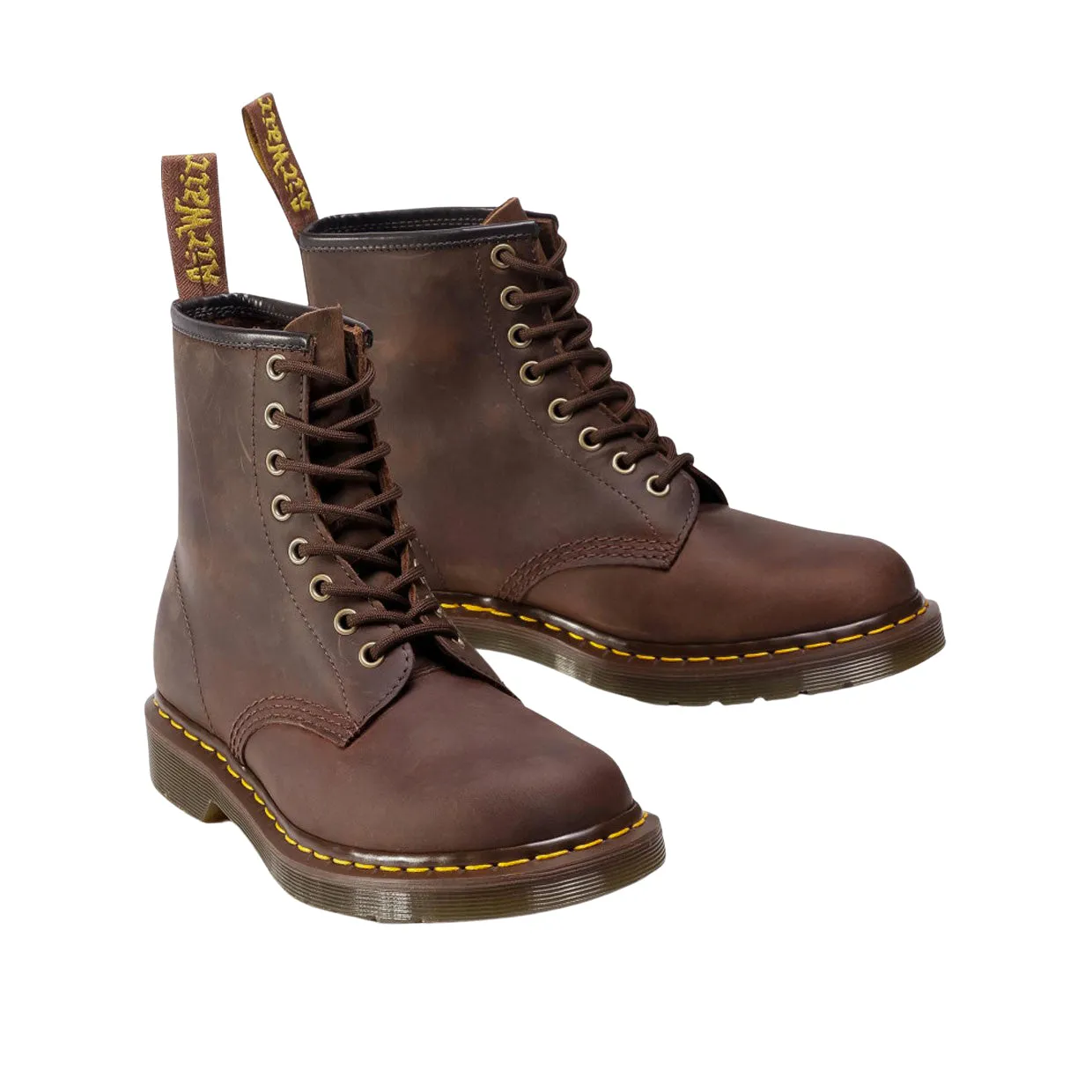 Stivaletti Unisex Dr. Martens 1460 Crazy Horse Marrone