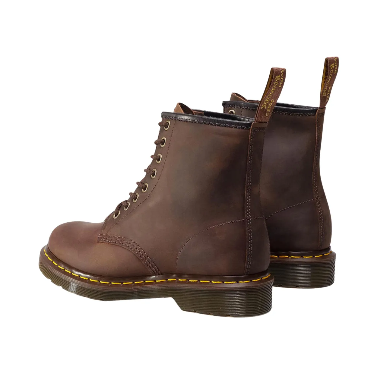 Stivaletti Unisex Dr. Martens 1460 Crazy Horse Marrone