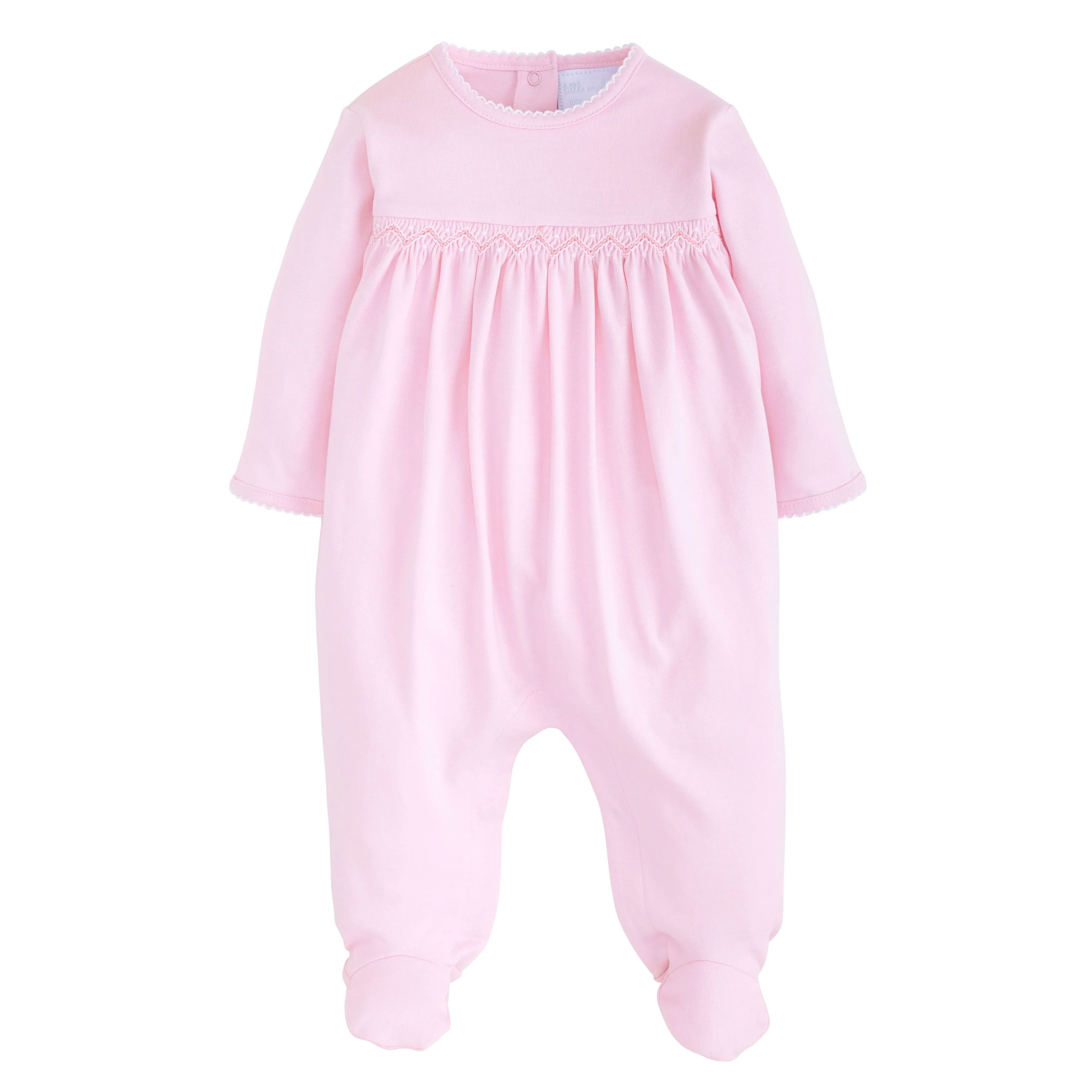 Welcome Home Layette Footie -Pink